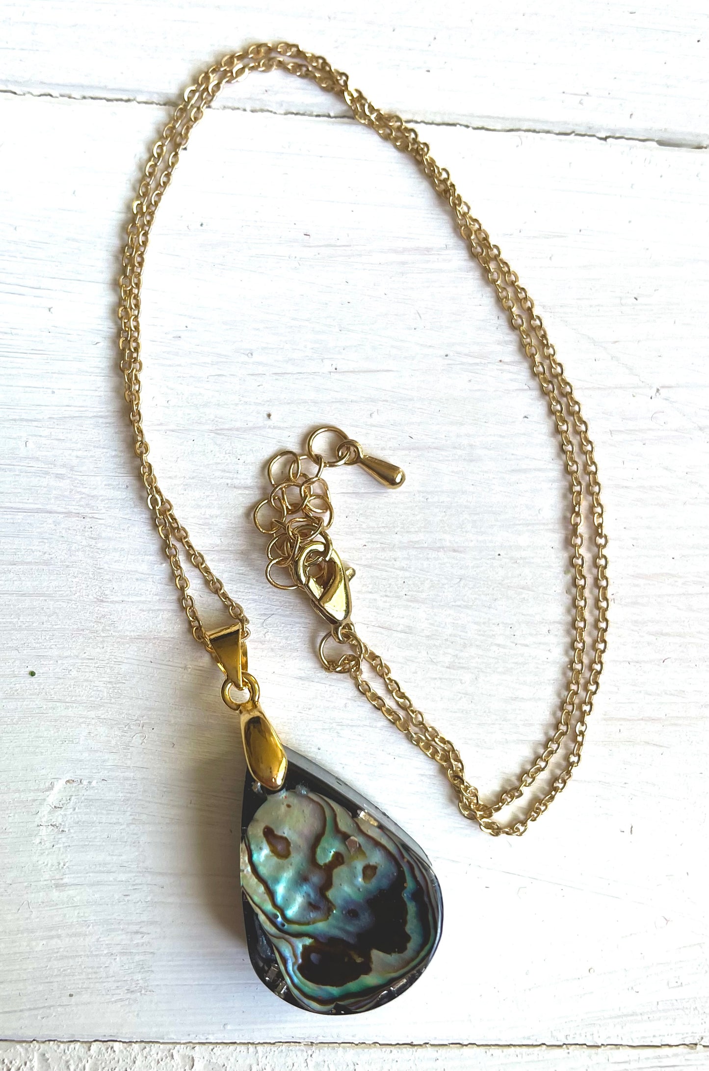 Small tear drop pendant