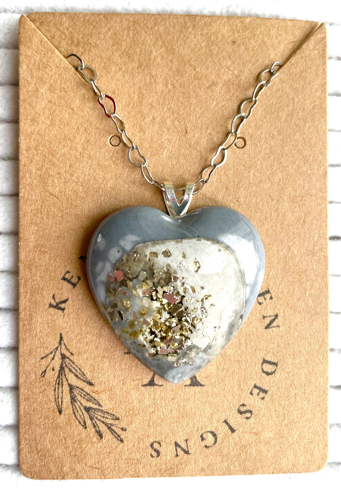 Large heart necklace