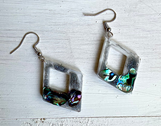 Abalone earrings