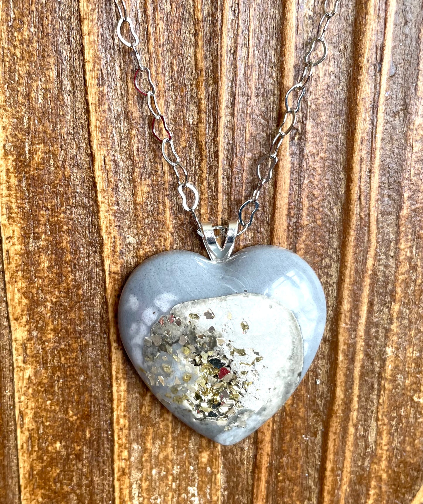 Large heart necklace