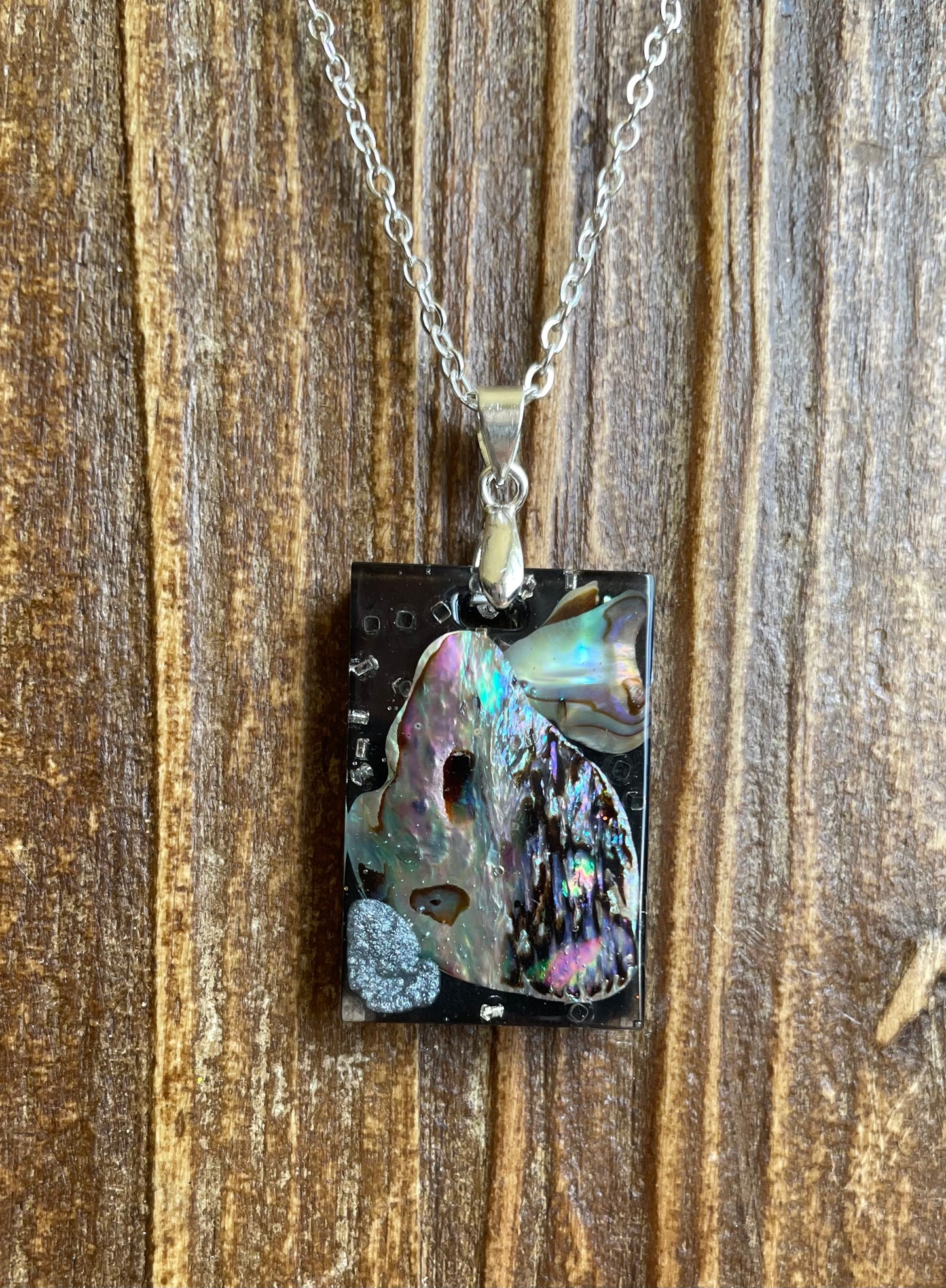 Abalone necklace and pendant