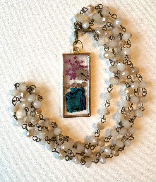 Floral necklace