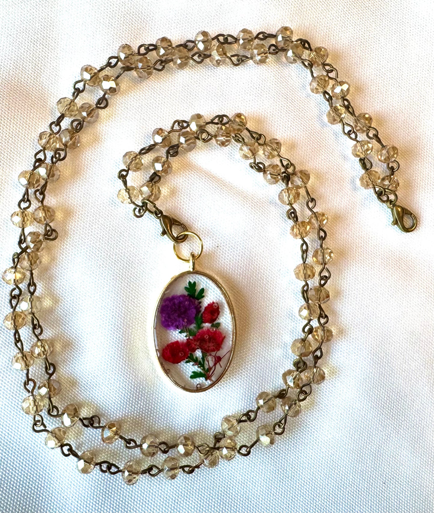 Floral necklace