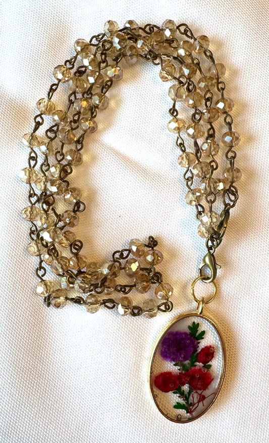 Floral necklace