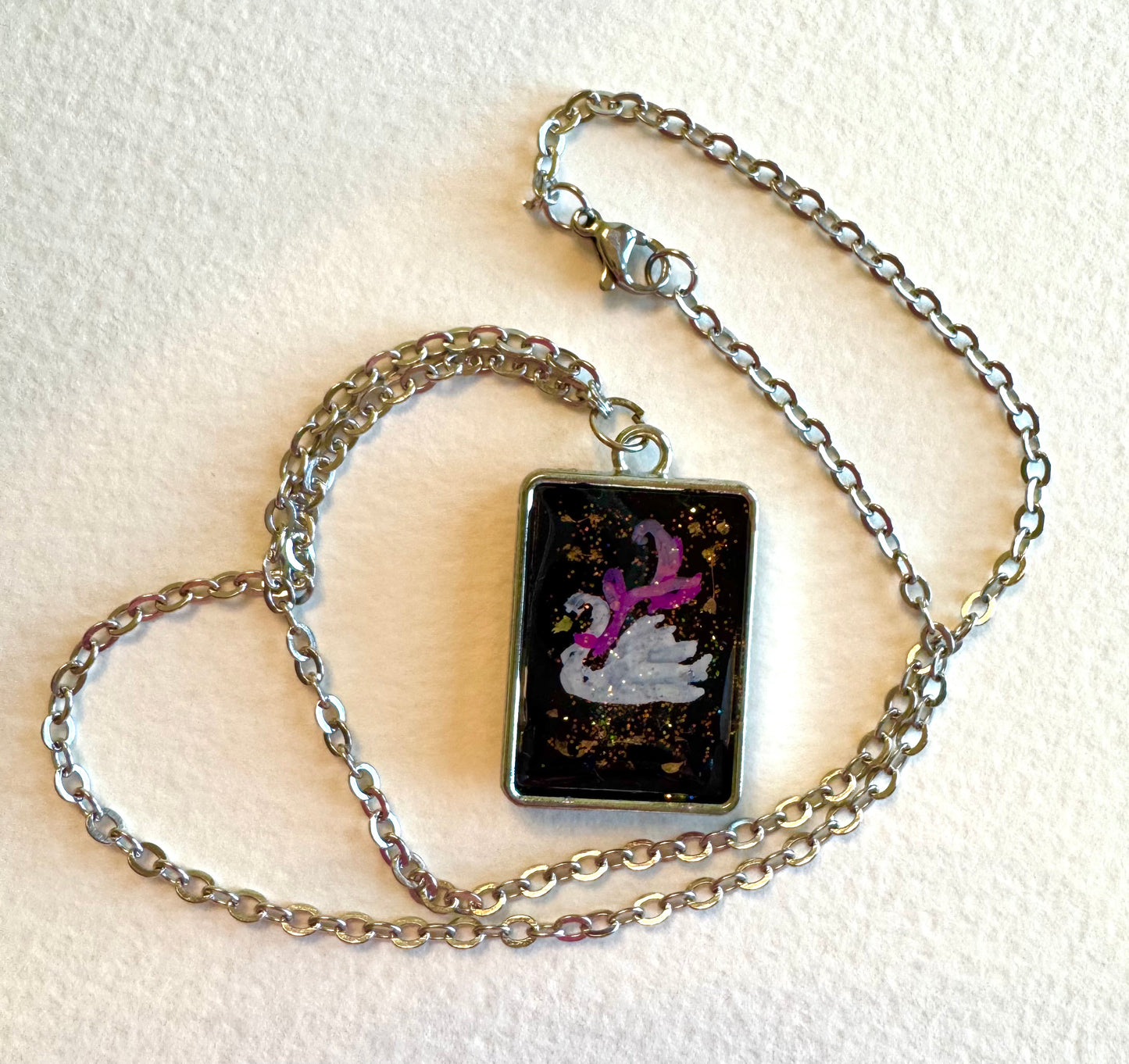Swan necklace