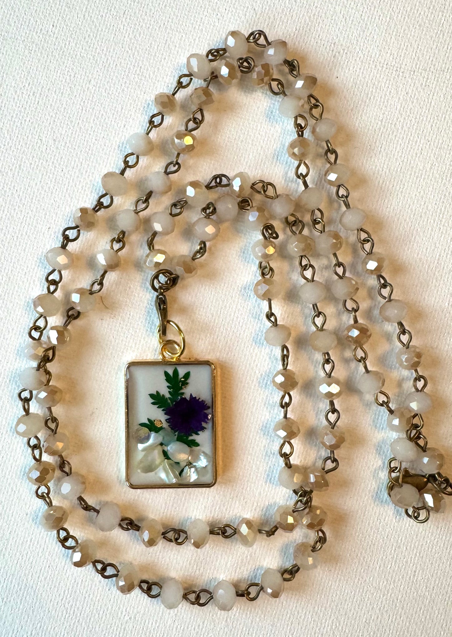 Floral necklace