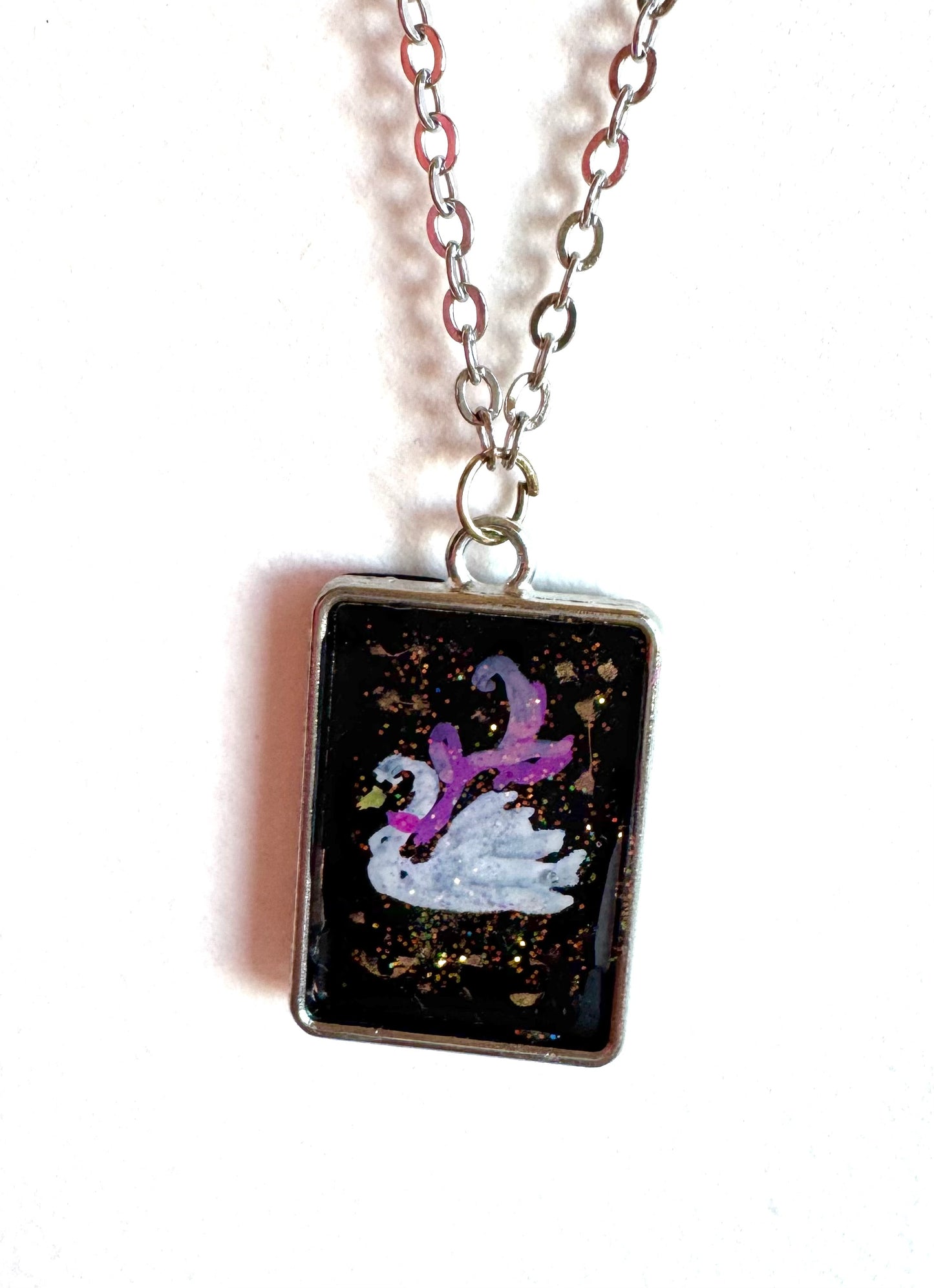 Swan necklace